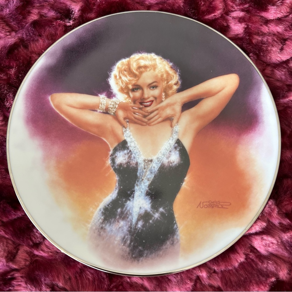 Vintage Delphi Marilyn Monroe ‘Shining Star’ Collectible Plate